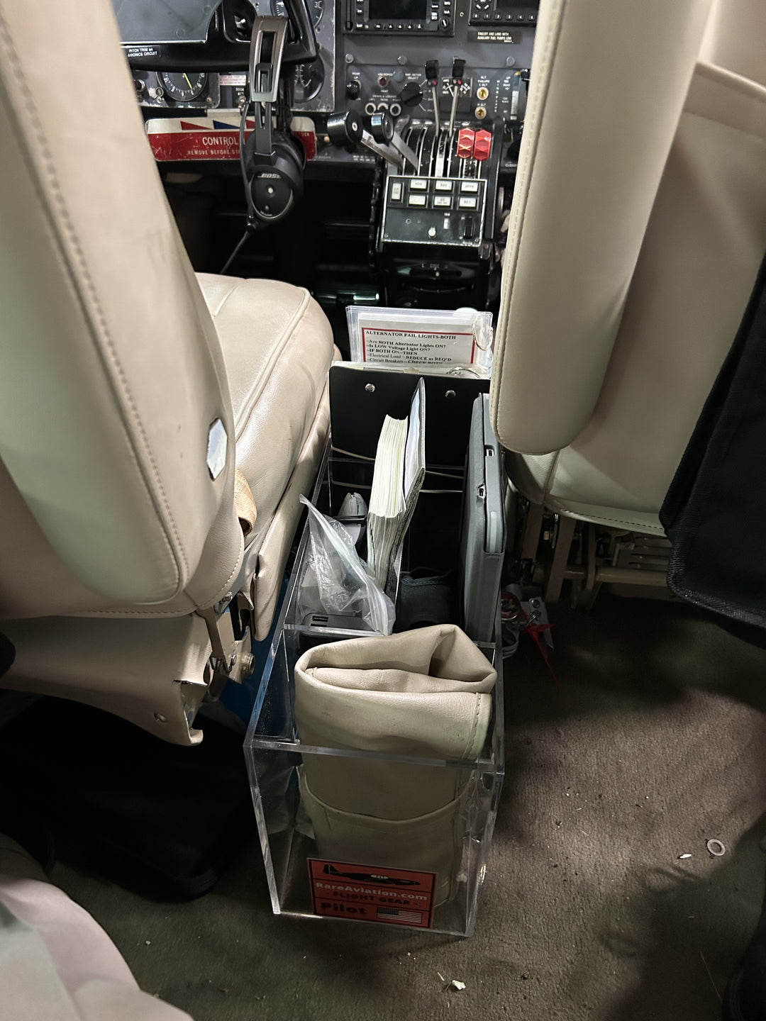 Custom Cockpit Organizer for Any Airplane